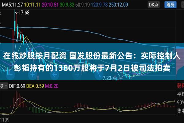 在线炒股按月配资 国发股份最新公告：实际控制人彭韬持有的1380万股将于7月2日被司法拍卖