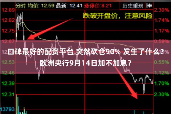 口碑最好的配资平台 突然砍仓90% 发生了什么？欧洲央行9月14日加不加息？