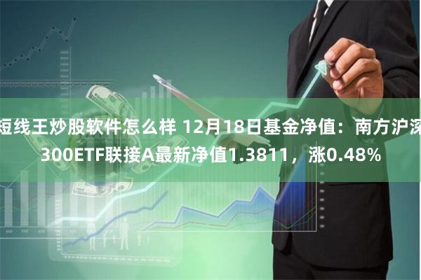 短线王炒股软件怎么样 12月18日基金净值：南方沪深30