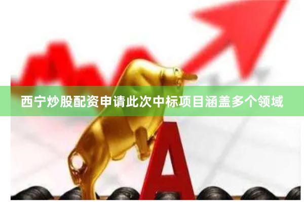 西宁炒股配资申请此次中标项目涵盖多个领域